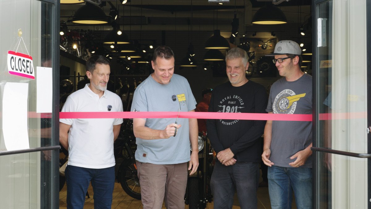 ROYAL ENFIELD UNVEIL FIRST-EVER US FLAGSHIP STORE WITH BAXTER CYCLE
